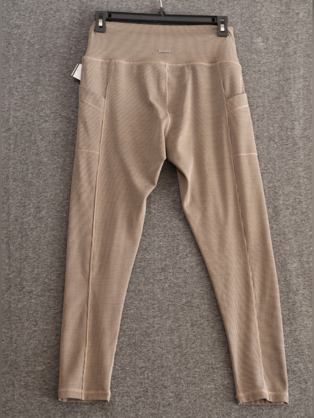 Prana Ribbed High-Rise Leggings L - Picture 3 of 5